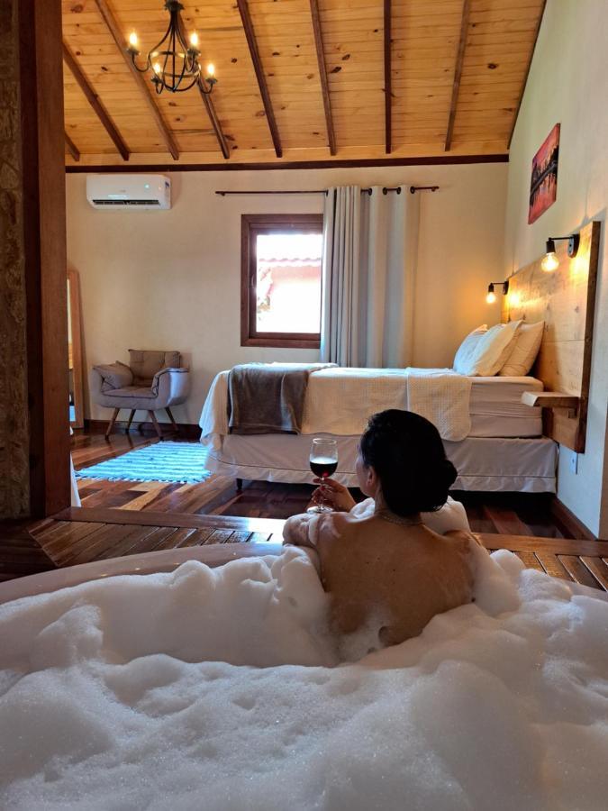 Pousada Vale Da Cachoeira 维奥康德马奥 外观 照片